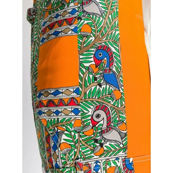 TORY BURCH "Something Wild" Print Silk Pants - Picture 4 of 7